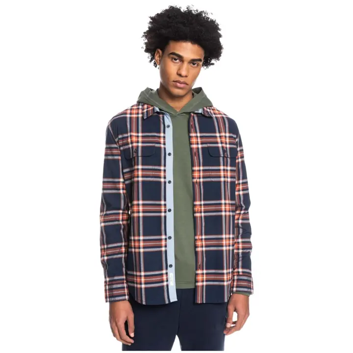 Camisetas marca Quiksilver modelo Eqywt04424-Byj1 para hombre en color marino - 1