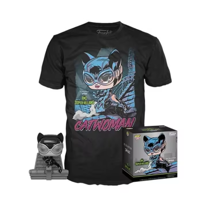 Funko Pop y Camiseta Catwoman DC Special Edition 269 - 1