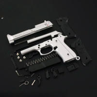 Pistola De Juguete De Aleación 1:3 92F Adorno Para El Hogar Decoración De Artefactos De Metal Desmontable Regalo Para Fiestas Colgante Para Llaves - details 8