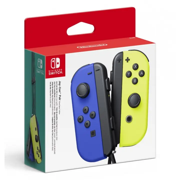 MANDOS JOY-CON (SET IZDA/DCHA) AZUL / AMARILLO NEÓN PARA NINTENDO SWITCH - 1