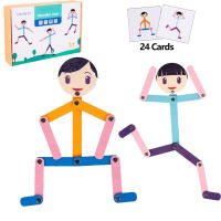 Juguete Educativo De Madera Para Deportes DIY Puzzle Tablero Juego De Aprendizaje Temprano Para Niños En Preescolar Entrenamiento De Habilidades Motoras Finas - details 9