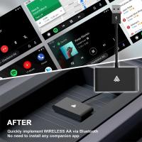 Adaptador De CarPlay Inalámbrico Para Android/Apple Con Cable a Inalámbrico Dongle Plug And Play Conexión USB Adaptador De Auto Universal - details 6