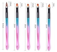 Set De 20 Pinceles De Uñas Ombre Para Pintura Y Dibujo Con Gel UV Herramientas De Diseño DIY Para Manicura Y Carving - details 34