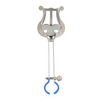 Soporte De Música Portátil Para Trompeta Y Trombón De Hierro Duradero Y Ligero Accesorios Para Instrumentos Musicales Clip De Metal Plateado - details 7