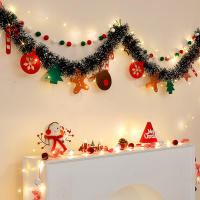 Luz De Cadena LED DIY Hecha Para Navidad Y Fiestas Colgante Para Decoración De Habitaciones Y Fondo Bandera Pendente De Navidad - details 0