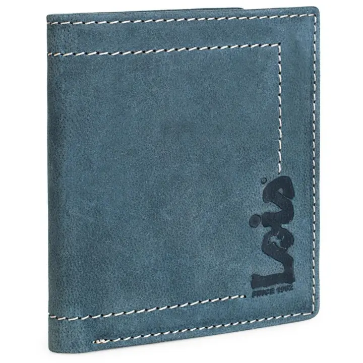 Cartera Billetero Lois Debauch Azul Protección RFID Resistente Al Desgaste - 1