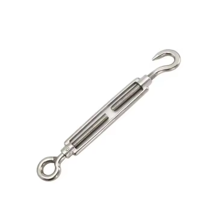 Gancho Y Ojo De Acero Inoxidable 304 M4 Para Amarre De Cuerda De Acero Inoxidable Accesorios De Tensión Para Remeras - 1