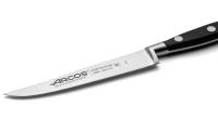 ARCOS Riviera - Cuchillo Chuletero (130 mm) - Acero Inoxidable Forjado Nitrum® - Mango Negro de Polioximetileno (POM) - details 1