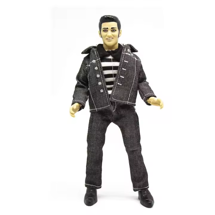Mego figura Elvis Presley con ropa rock de la cárcel - 1