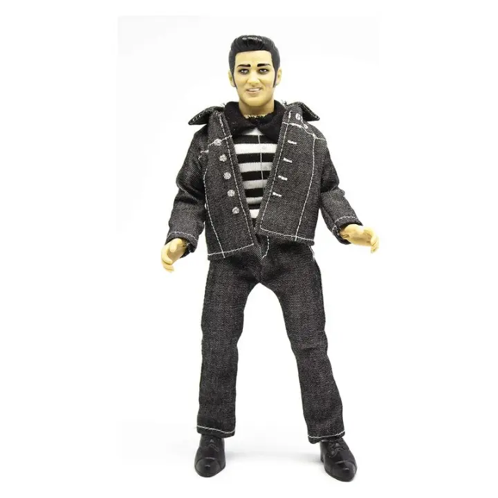Mego figura Elvis Presley con ropa rock de la cárcel - 1