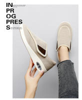 Zapatos De Diabético Para Mujer Casual Cómodos Con Ajuste Ancho Para Pies Hinchados Y Eversion De Dedos Con Suela Suave Para Caminar - details 15