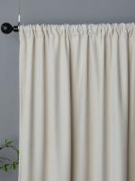 Cortinas De Tela De Poliéster Chenille Para Sala De Estar 1 Panel Bolsillo Transparente Estilo Rústico Bohemio Sencilla Acolchado - details 1