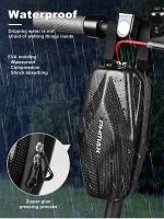 Bolsa De Manillar Para Bicicleta PHMAX Capacidad Grande Absorbe Choques Impermeable Plegable Accesorios Para Skateboard Y Bicicleta Color Negro Material EVA - details 6