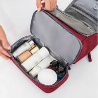 Nueva Bolsa De Maquillaje Para Mujer Organizador De Viaje Oxford Seco Y Húmedo Bolso De Cosméticos Necessaries Estuche De Toallas De Baño - details 4