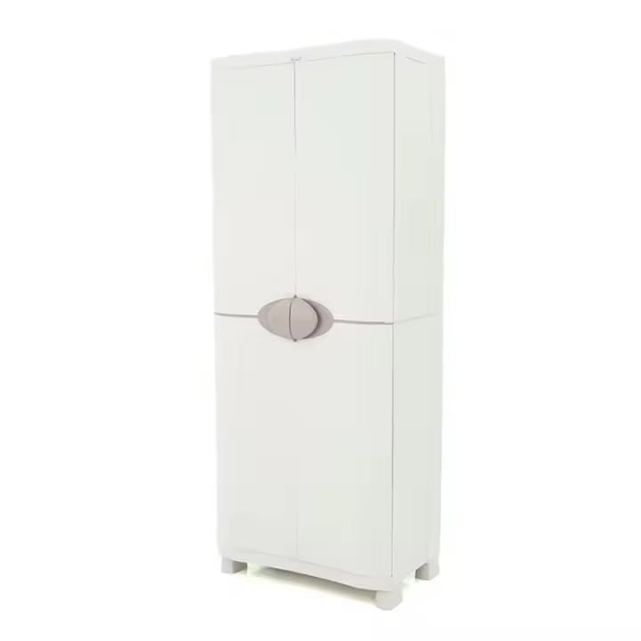 Armario 4 Estantes 70 cm Space Saver Plastiken Beige - 1