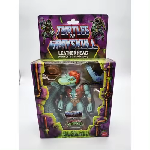 Figura Leatherhead Turtles of Grayskull Masters of theUniverse 14cm - 1