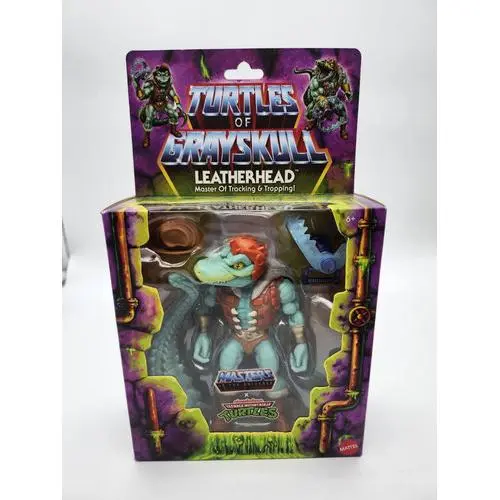 Figura Leatherhead Turtles of Grayskull Masters of theUniverse 14cm - 1