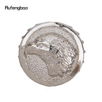 Bastón De Moda Con Relieve De Cabeza De Águila Blanca Y Flor Totem 93cm Punta De Goma Material De Eje De Acero Para Actividades Al Aire Libre - details 4
