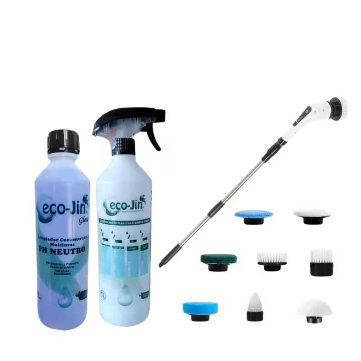 ECOJIN ORIGINAL DE LABONCLER A ELEGIR + DIFUSOR + CEPILLO ELÉCTRICO ROLL MASTER 8 PLUS - ‼CON EL MOTOR MÁS RÁPIDO Y FUERTE DEL MERCADO ‼ ‼RESISTENTE A QUÍMICOS AGRESIVOS ‼ ‼ QUE COMODIDAD Y NO PESA NADA ‼ PRODUCTOS DE LABONCLER 100% ORIGINAL - 1