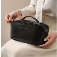 Neceser cosméticos de viaje de CUELO SINTÉTICO gran capacidad, MEJORADA,estuche de maquillaje portátil para mujer, organizador de artículos de tocador multifuncional impermeable - details 2