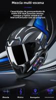 Casco De Motocicleta Y20 MAX Con Intercomunicador Bluetooth Y Efecto De Luz RGB 1000mAh Impermeable IPX6 Para Deportes Acuáticos - details 15