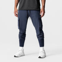 Nuevos Pantalones De Cargo Para Hombre 2024 Multi-Bolsillos Estilo Safari Fitness Y Deporte Pantalones Casuales De Cintura Media - details 7