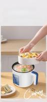 Cocina Eléctrica Doble Capa 220V Con Functions De Arroz a La Estiba Verduras Y Sopa Inteligente Antiadherente Para El Hogar Con Enchufe EU - details 0