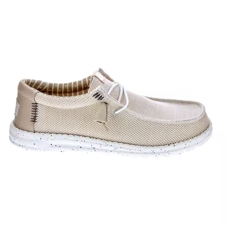 Hey Dude Hombre Mocasines modelo Wally Stretch Beige - 1