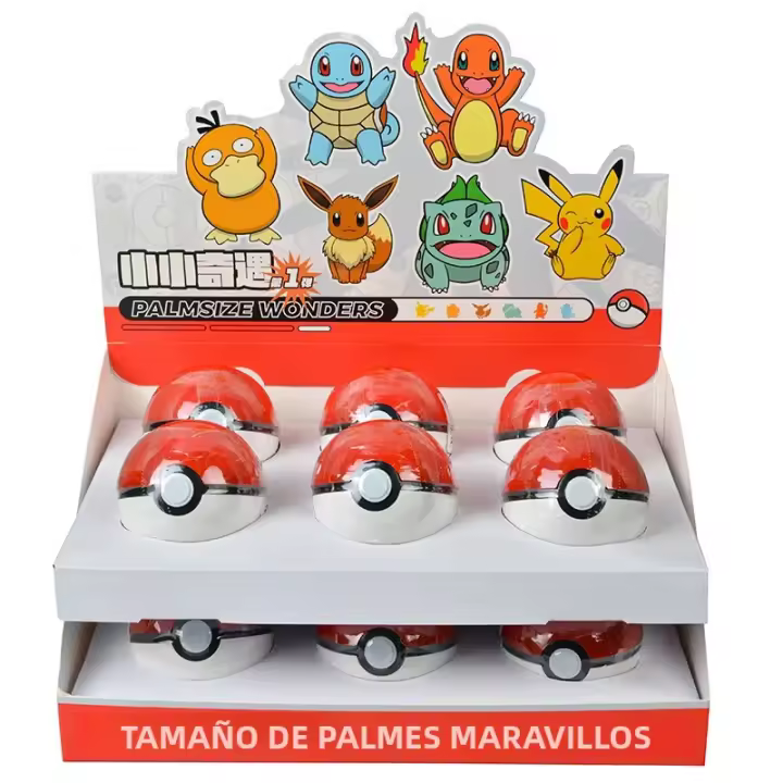 Figuras De Acción Pokemon Anime Mini Muñecos Charmander Squirtle Pikachu Bulbasaur Modelo Original Regalo Para Niños Decoración - 1