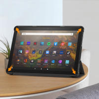 Funda De Cuero PU Para Amazon Kindle Fire HD 10 13ta Gen 2023 10.1 Pulgadas Trifold Soporte Protector Auto Despierta/Sueña - details 1