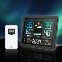 Estación Meteorológica Electrónica Con Pantalla De Color Inteligente Temperatura Humedad Predicción Del Clima Alarma Multilenguaje 8 Enlaces - details 3