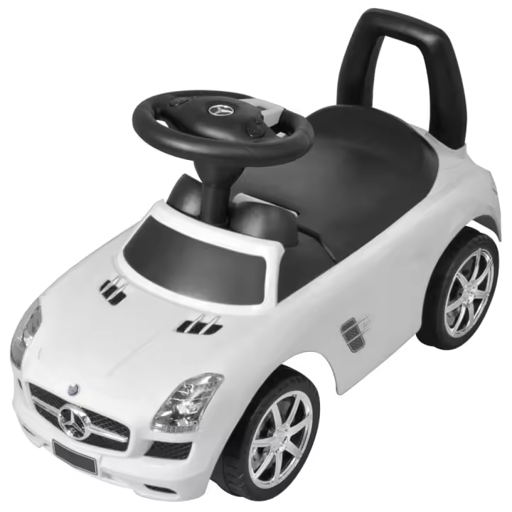VidaXL Cochecito infantil Merxo empuje con volante musical +2A 38,4x66,2x28,7 cm - 1