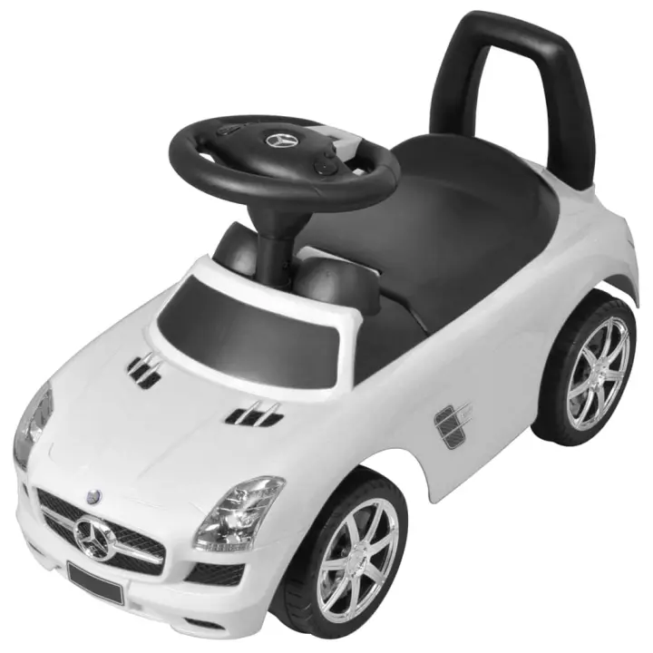 VidaXL Cochecito infantil Merxo empuje con volante musical +2A 38,4x66,2x28,7 cm - 1
