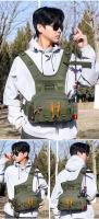 Bolsa De Pecho Táctica Molle Vest Monedero Frontal Para Exteriores Senderismo Escalada Pesca Kit De Reconocimiento Bolsa De Camping Para Hombres - details 5