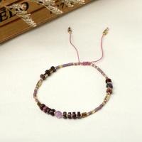 Pulsera Amiga Go2boho Miyuki Ajustable Para Mujer Joyería Bohemia Hecha a Mano Regalo Geométrica Semi-preciosa Acero Inoxidable - details 4