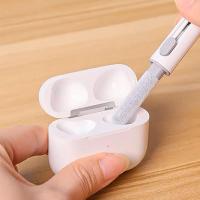 Kit de limpieza para AirPods: Kit de limpieza para auriculares 3 en 1 compatible con AirPod/AirPod Pro con Esponja - details 3