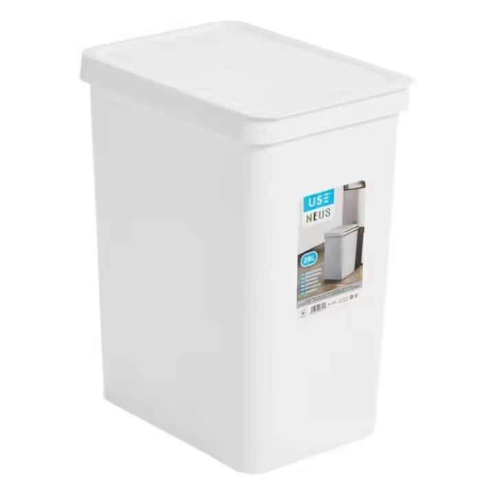 Cubo de Basura LILI HOME con Tapa Colección Neus Elegand 28L - 1