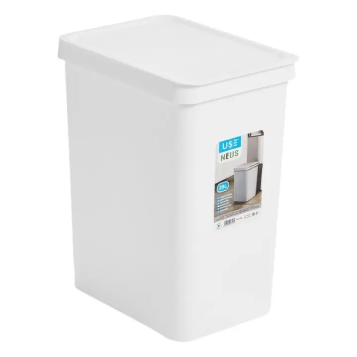 Cubo de Basura LILI HOME con Tapa Colección Neus Elegand 28L - 1