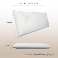 Almohada viscoelástica Aloe Vera - Alta calidad - Máximo Confort y Excelente Adaptabilidad con Propiedades Antiestrés - Somnia Descanso - Fabricado en España - details 1