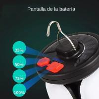 Lámpara De Camping LED Solar Recargable 4500mAh 1000LM Banco De Energía Emergencia 6 Modos De Luz Plegable Para Camping Pesca - details 2