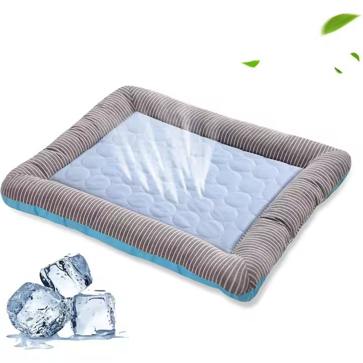 Refreshing Cama para perros y Gatos, colchoneta refredante para dormir en verano, Azul - 1