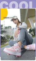 Zapatos De Patinaje Para Niños 2024 Nuevos Primavera Otoño Doble Rueda Deportivos Respirables Talla True Fit Material Superior Cuero - details 3