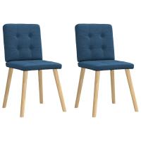 vidaXL Sillas de comedor 2 unidades en color Lino/Marrón oscuro/Negro y más | cómodas modernas ergonómicas para comedor cocina salón hogar - details 8