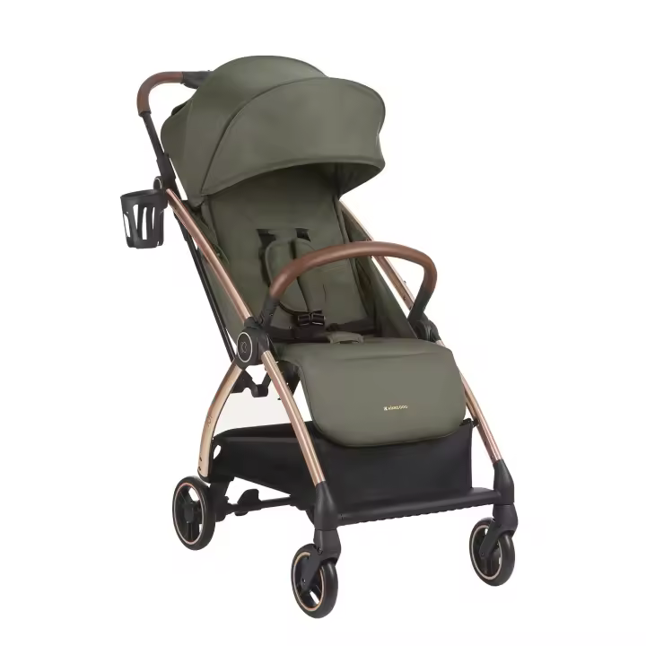 Silla de paseo autoplegable Joy Verde Militar - 1