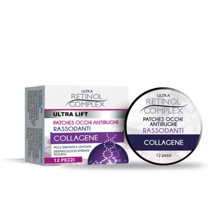 12 Parches antiarrugas reafirmantes PARA EL Contour de ojos con colágeno - 1