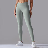 Leggings De Yoga Para Mujer Cintura Alta Levantamiento De Caderas Gimnasio Sin Costuras Pantalones De Deporte Fitness Running - details 77