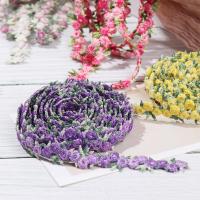 Bordado De Encaje Floral Para Vestido De Novia 2 Yardas Ribete De Cinta Hecho a Mano Decoración DIY Para Costura Y Artesanía - details 14