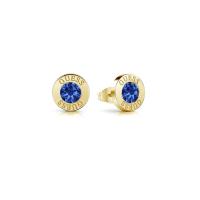 GUESS Pendientes Mujer Acero Inoxidable Dorado Circonitas Azul Shiny Crystals UBE78101 - details 0
