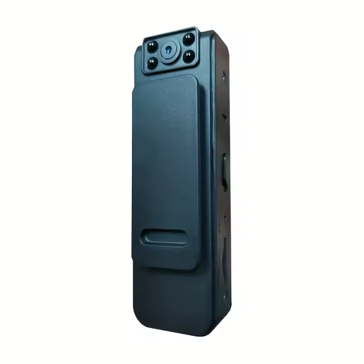 Cámara de visión nocturna gran angular, cámara portátil con audio USB para grabación prolongada, grabadora de video para reuniones con micrófono, ciclismo, deportes, viajes. No necesita WiFi, no incluye tarjeta TF/SD. - 1