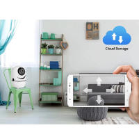 Cámara IP YCC365 plus Para El Hogar Inteligente Seguridad HD 1620P Visión Nocturna Auto Tracking Wireless WiFi Instalación Techo - details 1